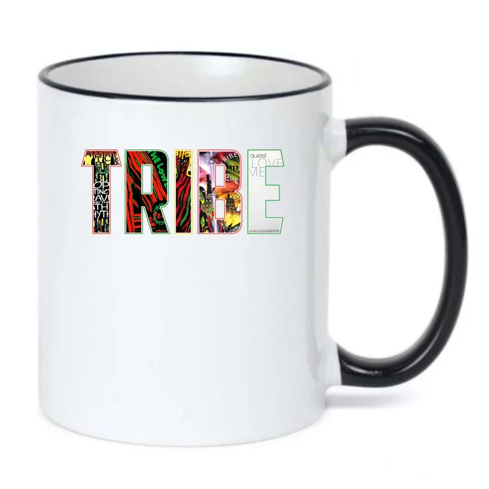 Tribe Music Album Covers Black Color Changing Mug