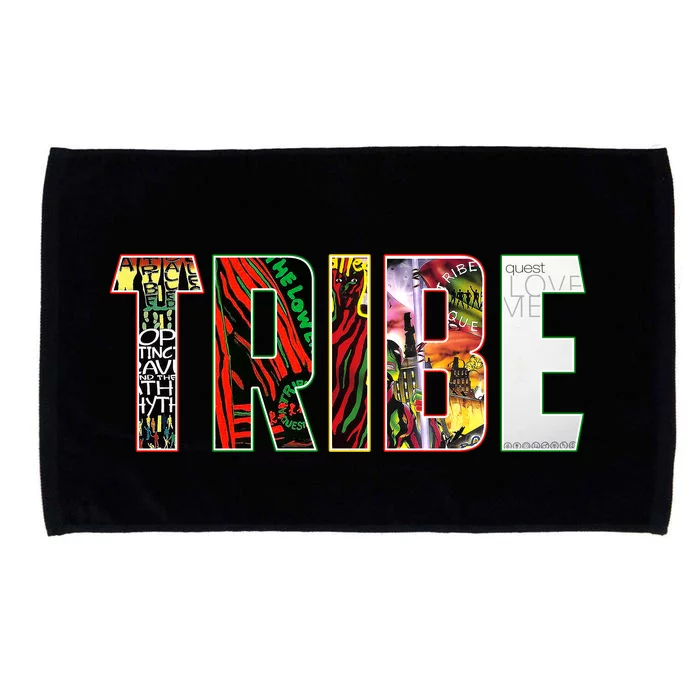 Tribe Music Album Covers Microfiber Hand Towel