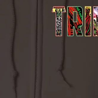 Tribe Music Album Covers Full Zip Hoodie