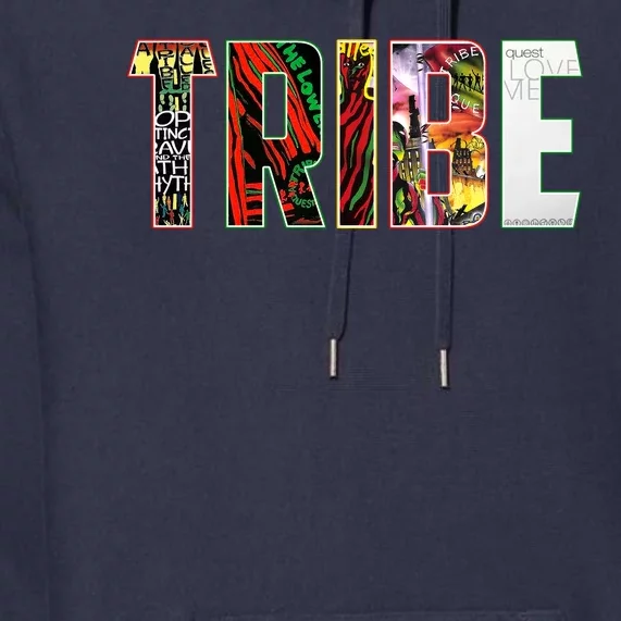 Tribe Music Album Covers Premium Hoodie