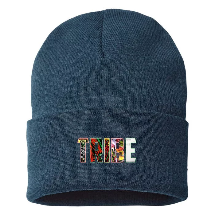 Tribe Music Album Covers Sustainable Knit Beanie