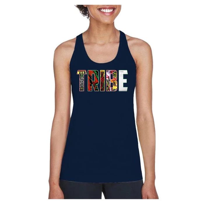 Tribe Music Album Covers Women's Racerback Tank