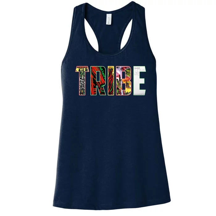 Tribe Music Album Covers Women's Racerback Tank