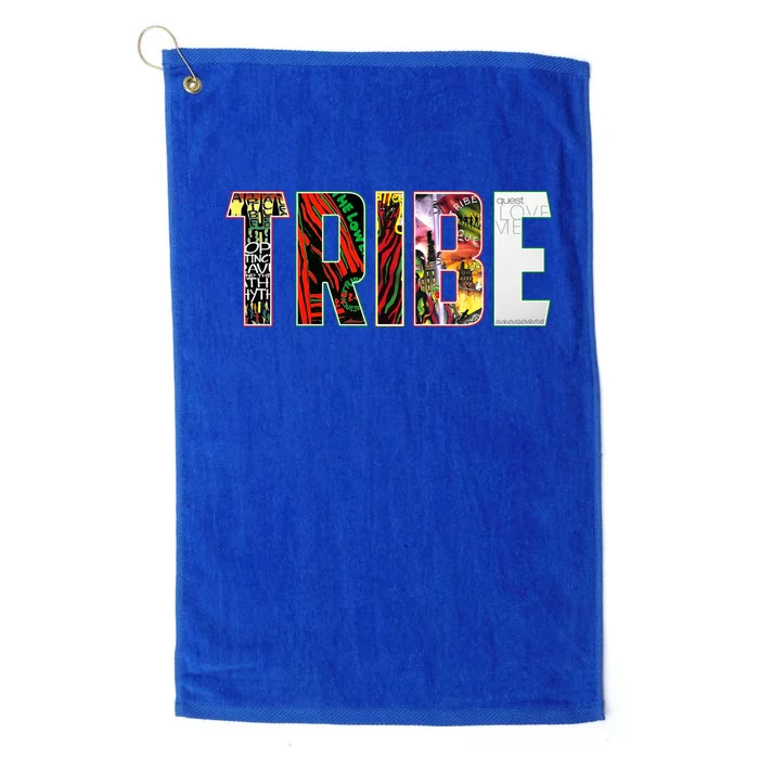 Tribe Music Album Covers Platinum Collection Golf Towel