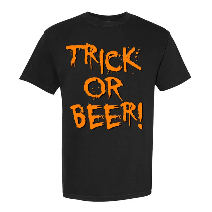 Trick Or Beer Garment-Dyed Heavyweight T-Shirt