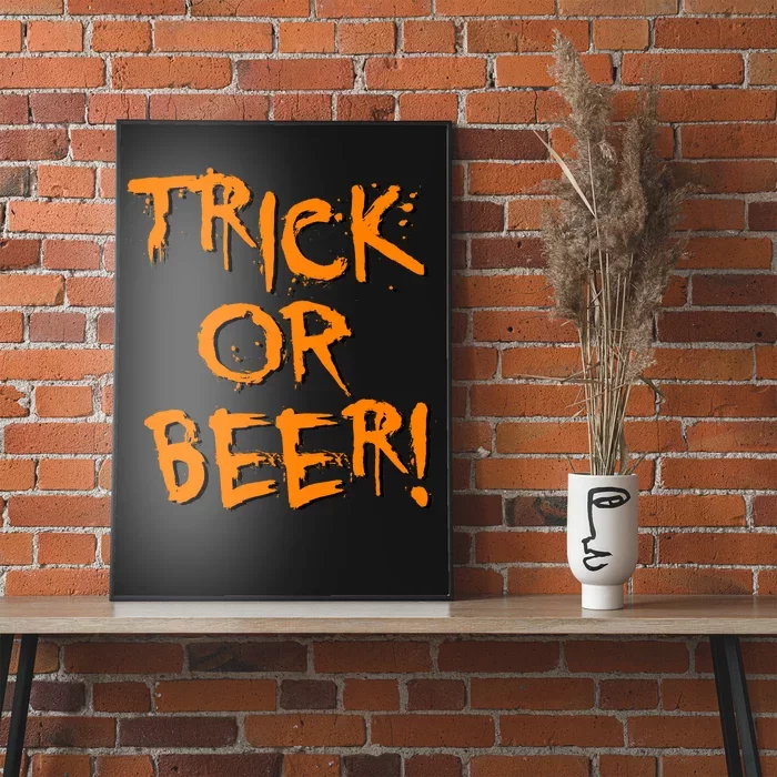 Trick Or Beer Poster