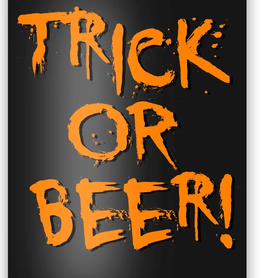 Trick Or Beer Poster