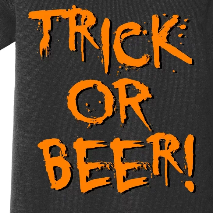 Trick Or Beer Baby Bodysuit