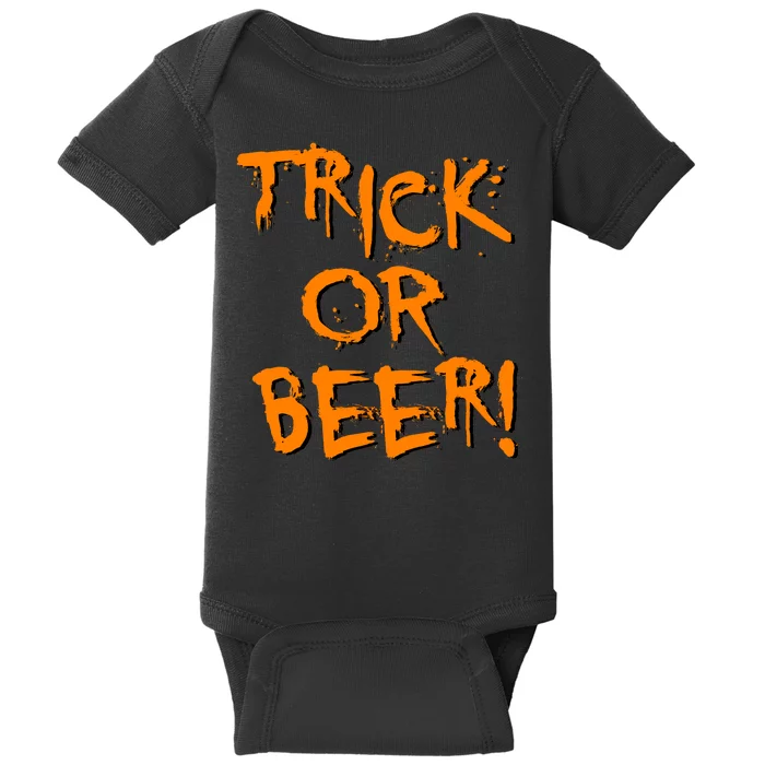 Trick Or Beer Baby Bodysuit