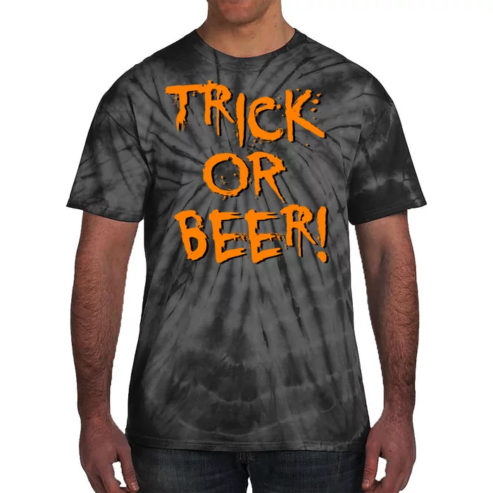 Trick Or Beer Tie-Dye T-Shirt