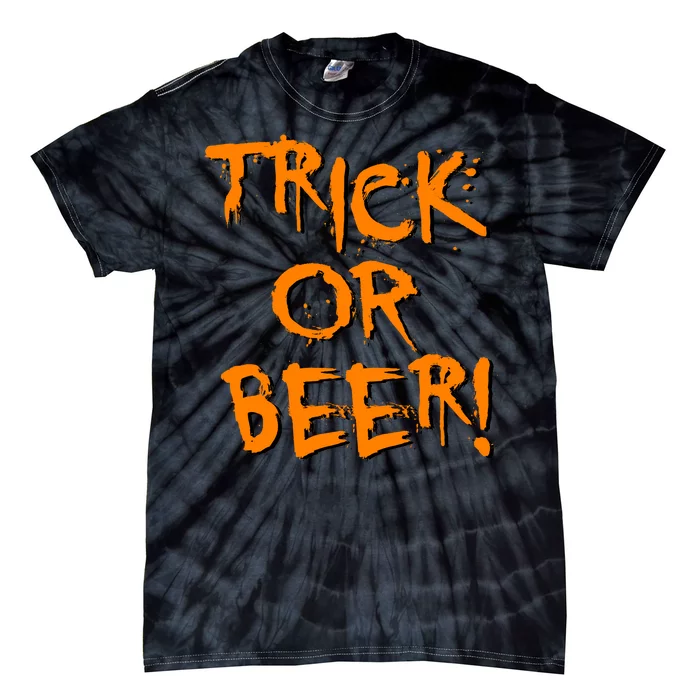 Trick Or Beer Tie-Dye T-Shirt