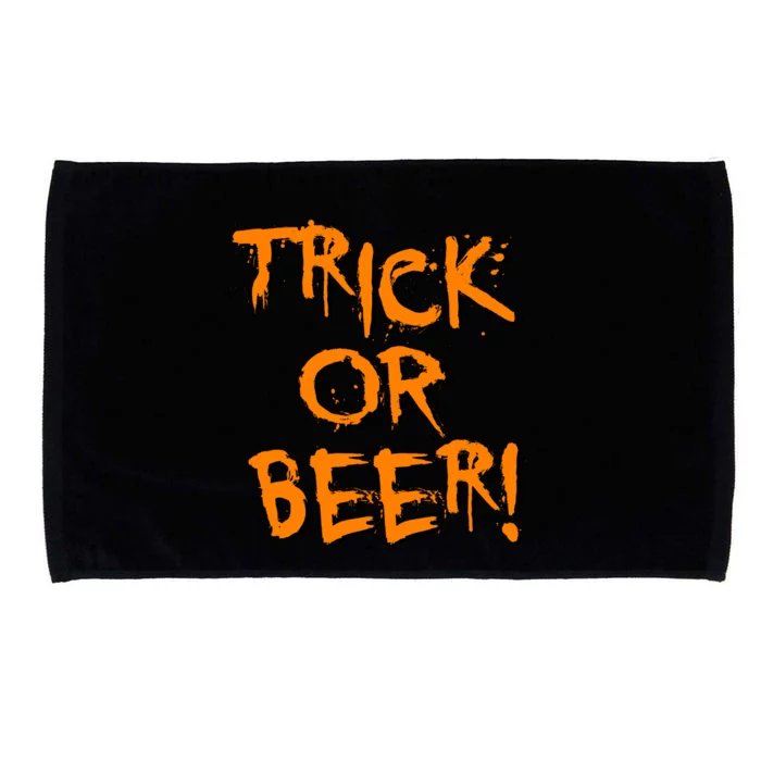 Trick Or Beer Microfiber Hand Towel