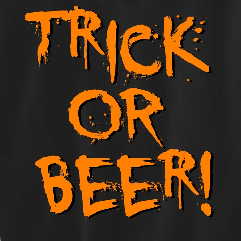 Trick Or Beer Kids Sweatshirt