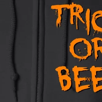 Trick Or Beer Full Zip Hoodie