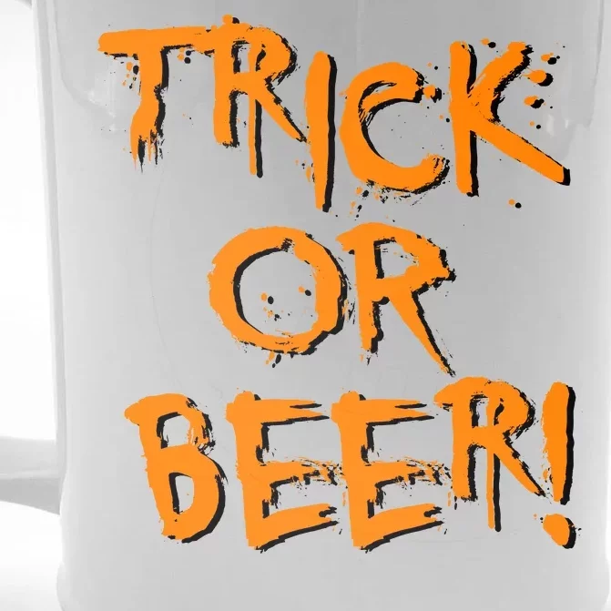 Trick Or Beer Front & Back Beer Stein