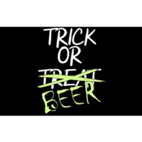 Trick or Beer Funny Halloween Party Bumper Sticker