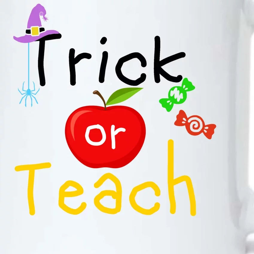 Trick Or Teach Halloween Teacher Black Color Changing Mug