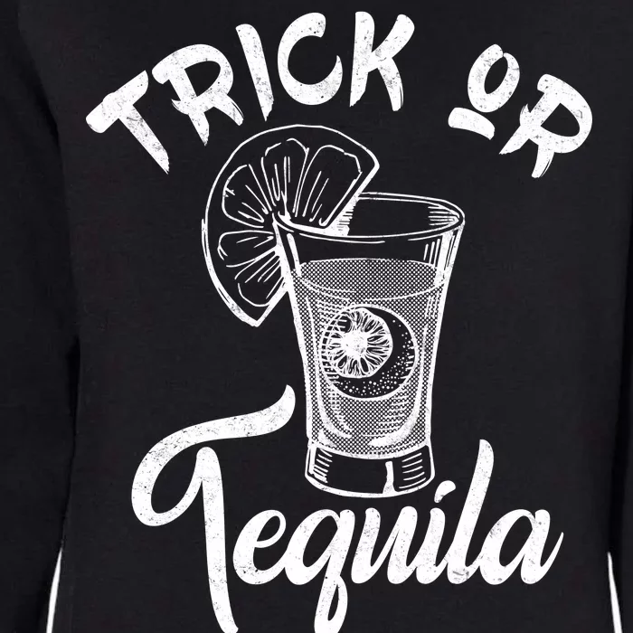 Trick Or Tequila Womens California Wash Sweatshirt