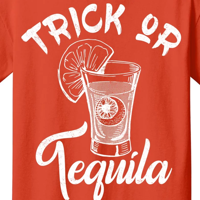 Trick Or Tequila Kids T-Shirt