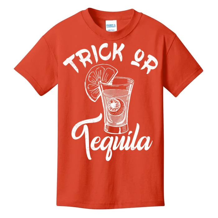 Trick Or Tequila Kids T-Shirt