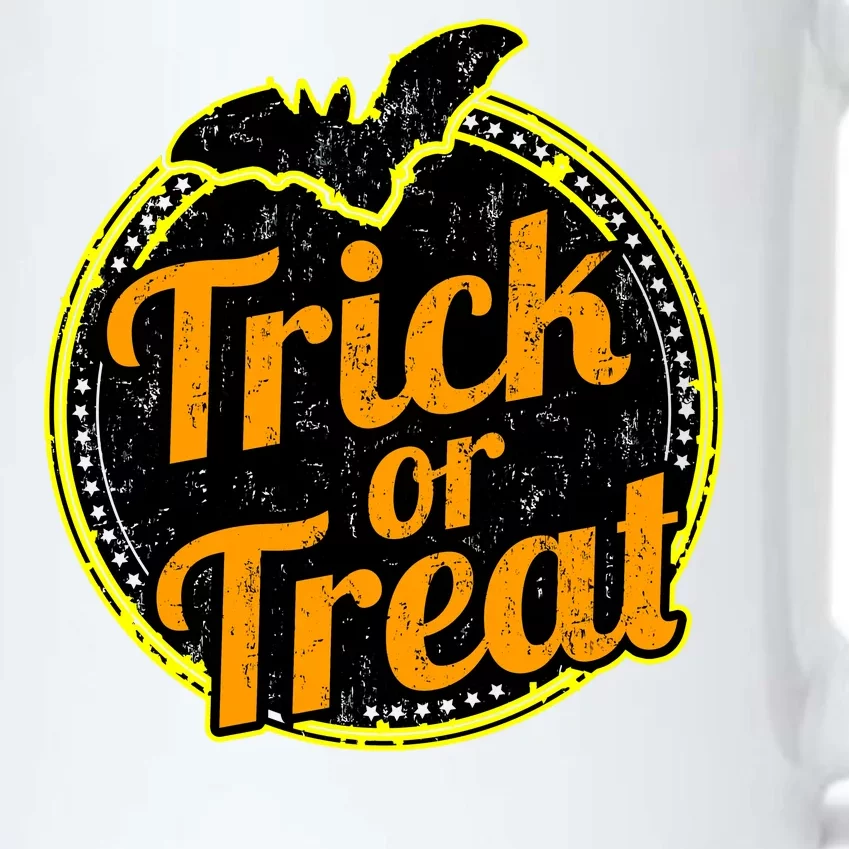 Trick or Treat Bat Logo Black Color Changing Mug