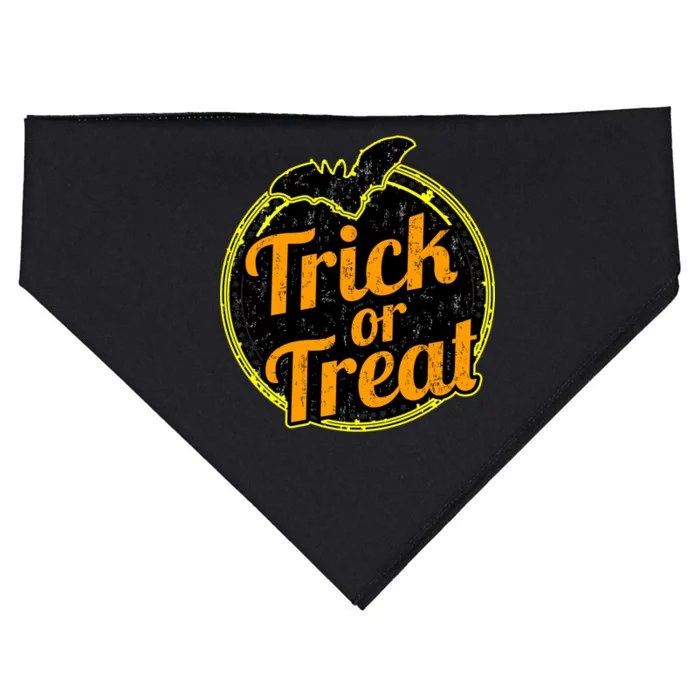 Trick or Treat Bat Logo USA-Made Doggie Bandana