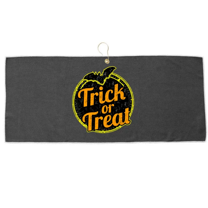 Trick or Treat Bat Logo Large Microfiber Waffle Golf Towel