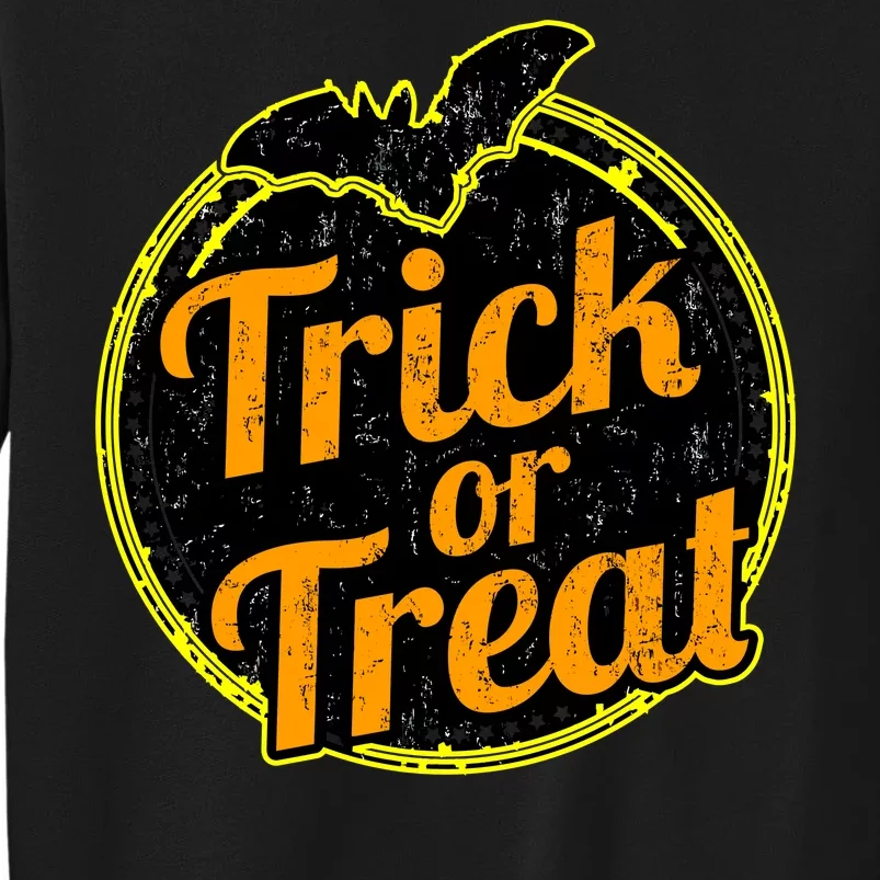 Trick or Treat Bat Logo Tall Sweatshirt