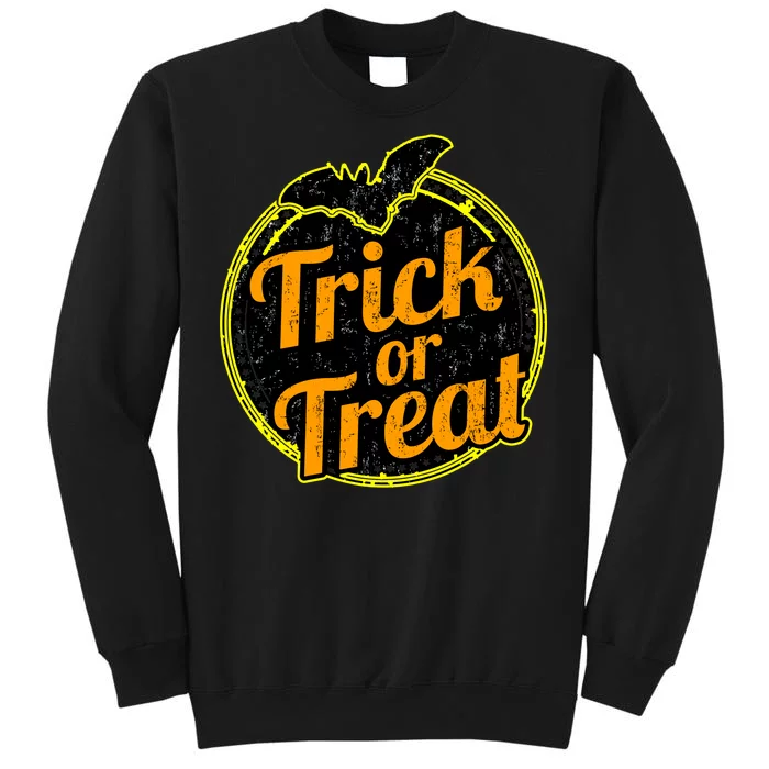 Trick or Treat Bat Logo Tall Sweatshirt