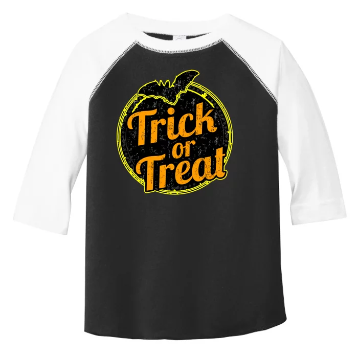 Trick or Treat Bat Logo Toddler Fine Jersey T-Shirt