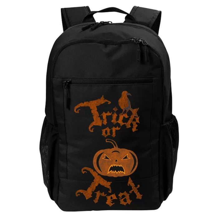 Trick Or Treat Pumpkin Halloween Daily Commute Backpack