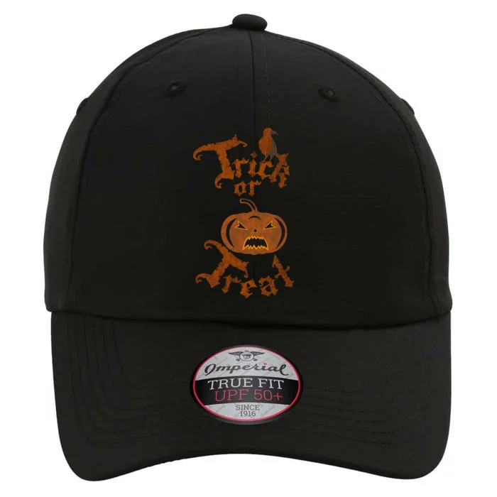 Trick Or Treat Pumpkin Halloween The Original Performance Cap