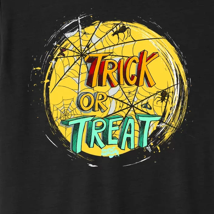 Trick or Treat Spider Web ChromaSoft Performance T-Shirt