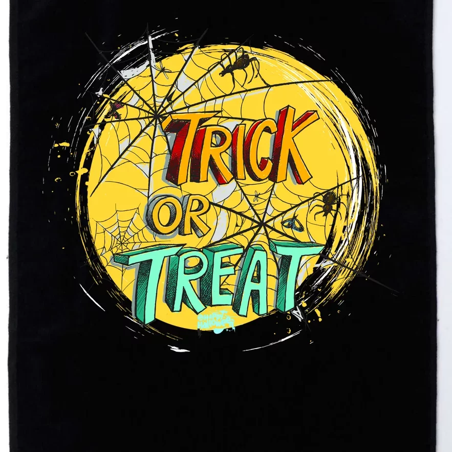 Trick or Treat Spider Web Platinum Collection Golf Towel