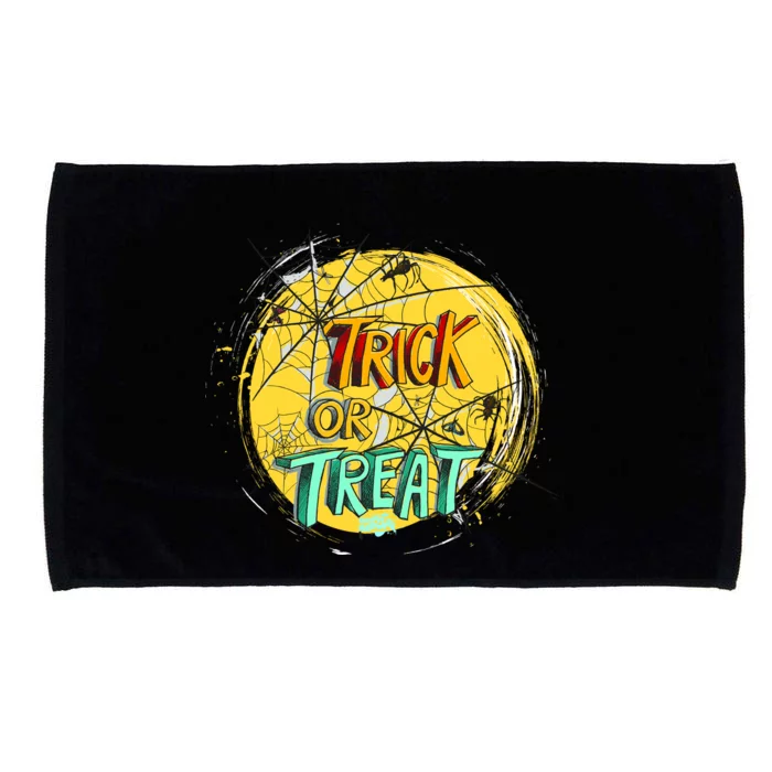 Trick or Treat Spider Web Microfiber Hand Towel