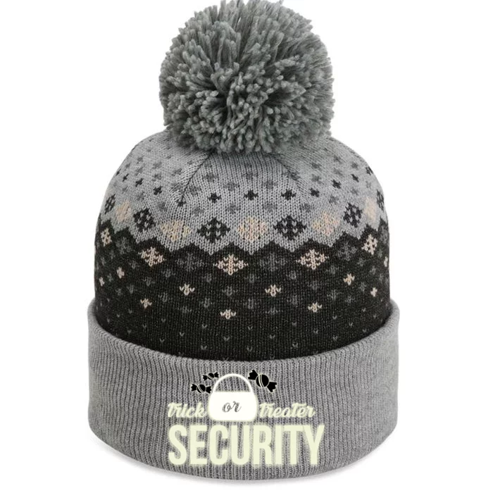 Trick or Treater Security The Baniff Cuffed Pom Beanie