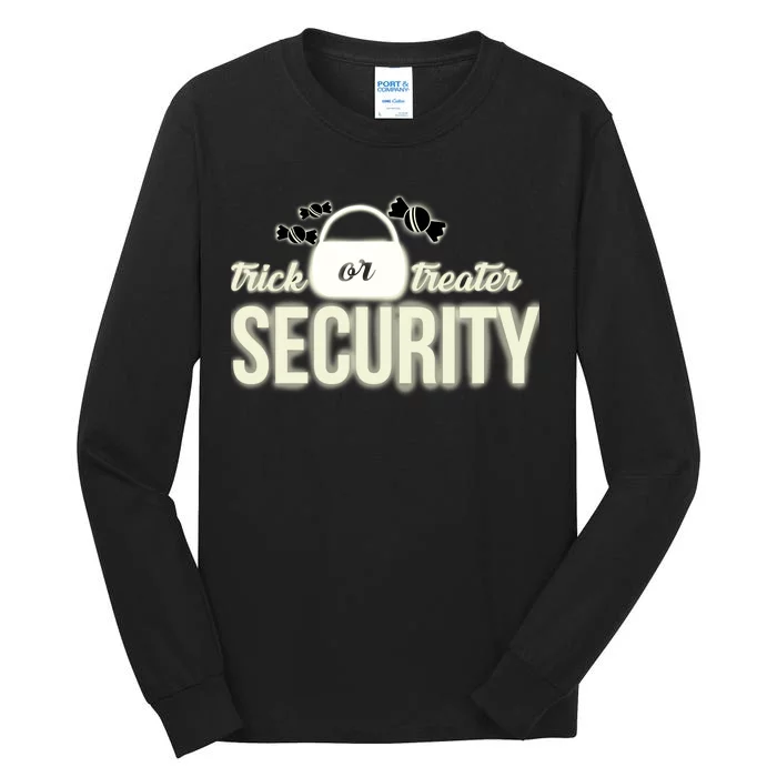 Trick or Treater Security Tall Long Sleeve T-Shirt