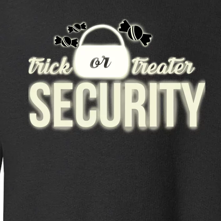 Trick or Treater Security Toddler Sweatshirt