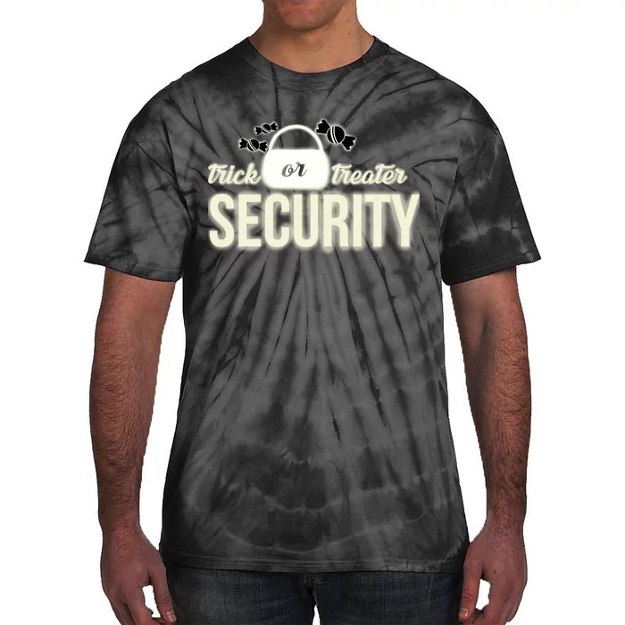 Trick or Treater Security Tie-Dye T-Shirt