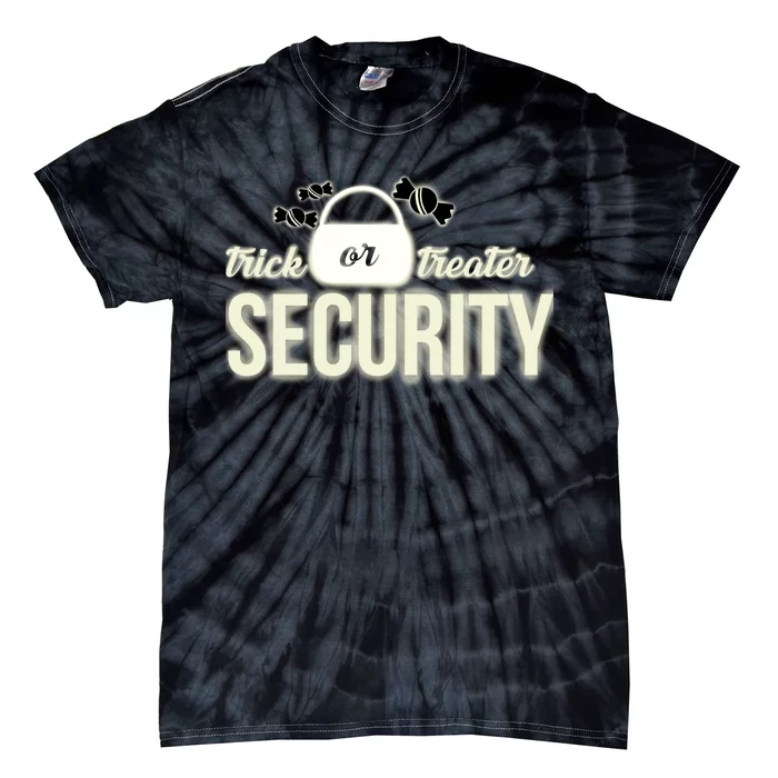 Trick or Treater Security Tie-Dye T-Shirt