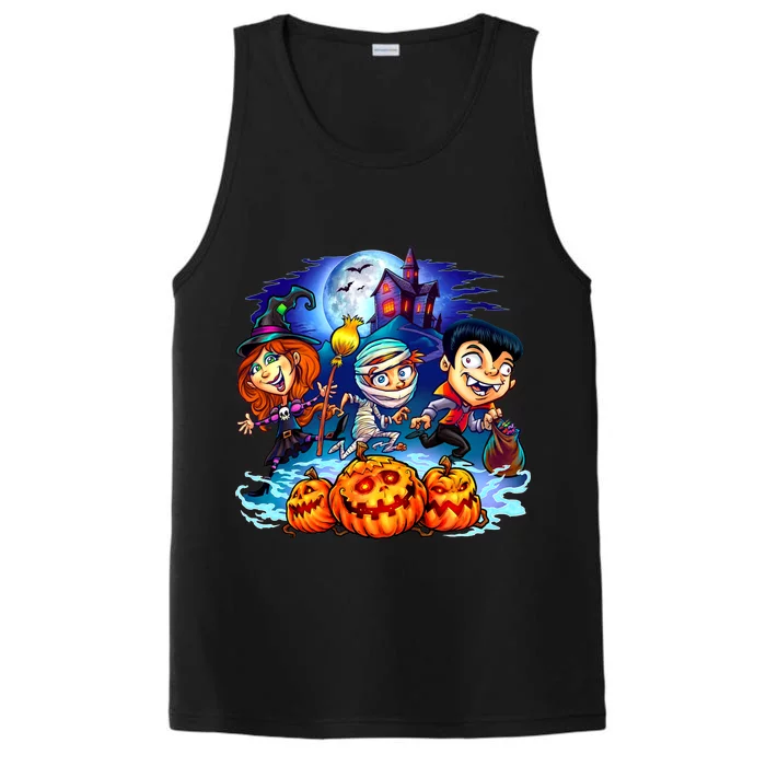 Trick-or-Treaters Halloween Performance Tank