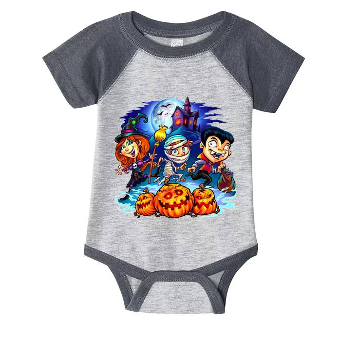 Trick-or-Treaters Halloween Infant Baby Jersey Bodysuit