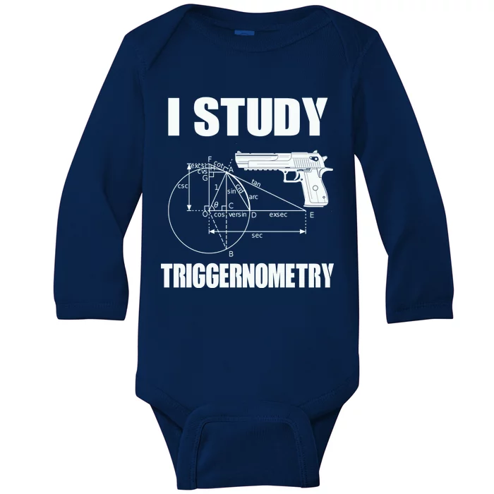 Triggernometry Pistol Baby Long Sleeve Bodysuit