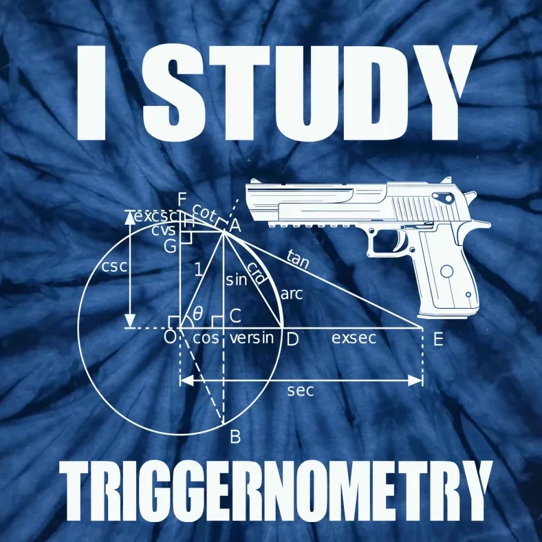 Triggernometry Pistol Tie-Dye T-Shirt