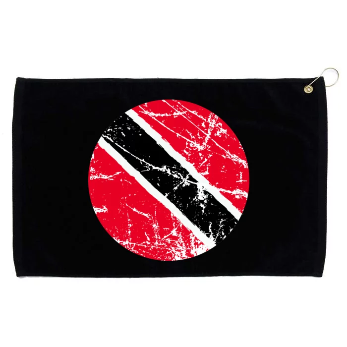 Trinidad Retro Logo Grommeted Golf Towel