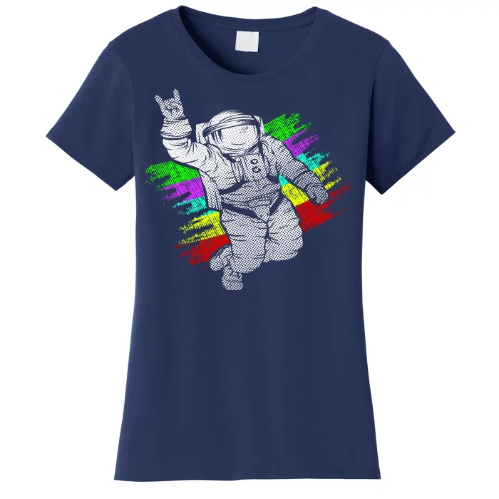 Trippy Astronaut Women's T-Shirt