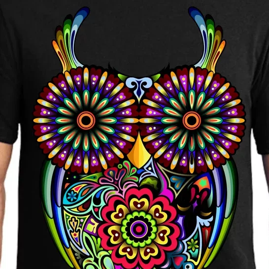 Trippy Big Eyed Owl Pajama Set