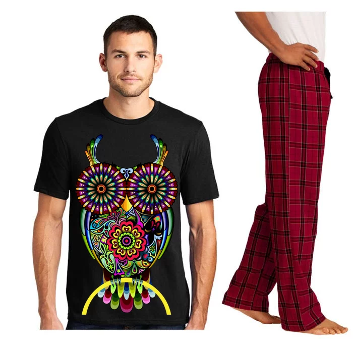 Trippy Big Eyed Owl Pajama Set