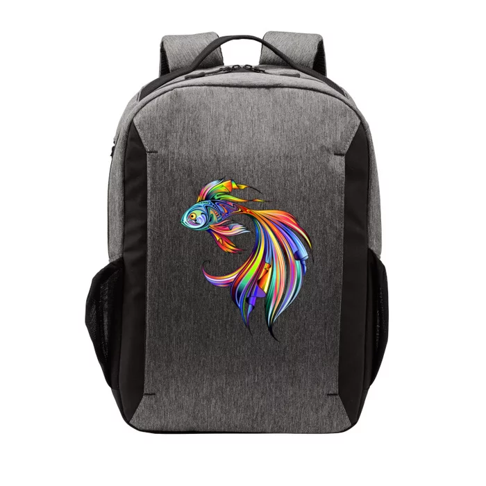 Trippy Fish Motley Vector Backpack