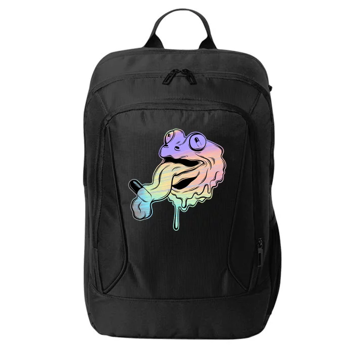 Trippy Frog City Backpack